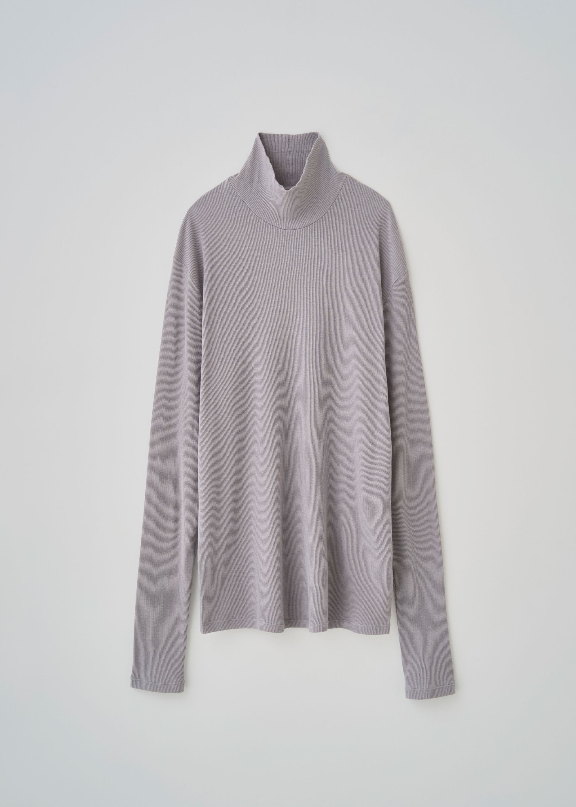 カシミヤ混タートルネックカットソー（リラックスフィット）｜SOÉJU k