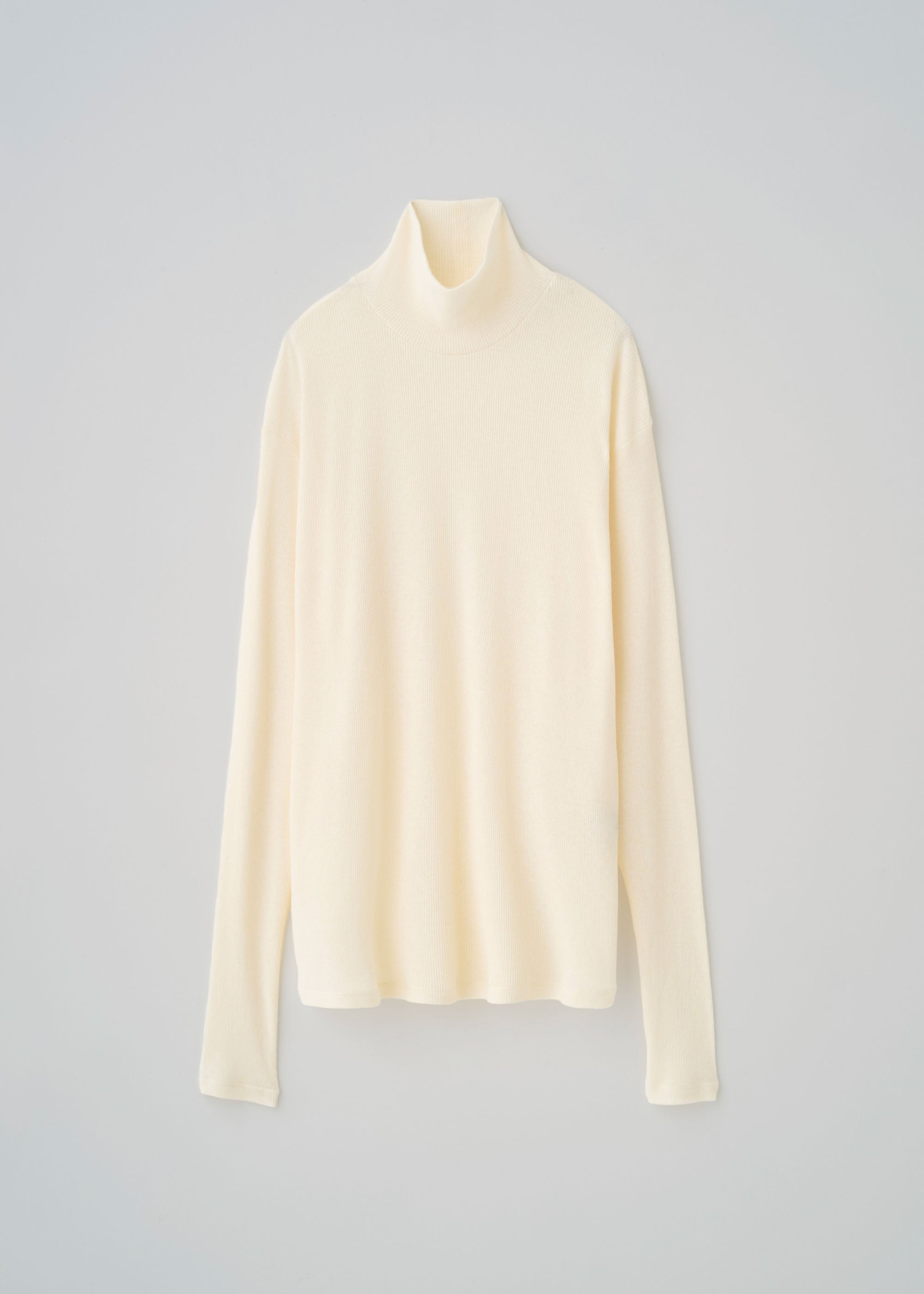 カシミヤ混タートルネックカットソー（リラックスフィット）｜SOÉJU k