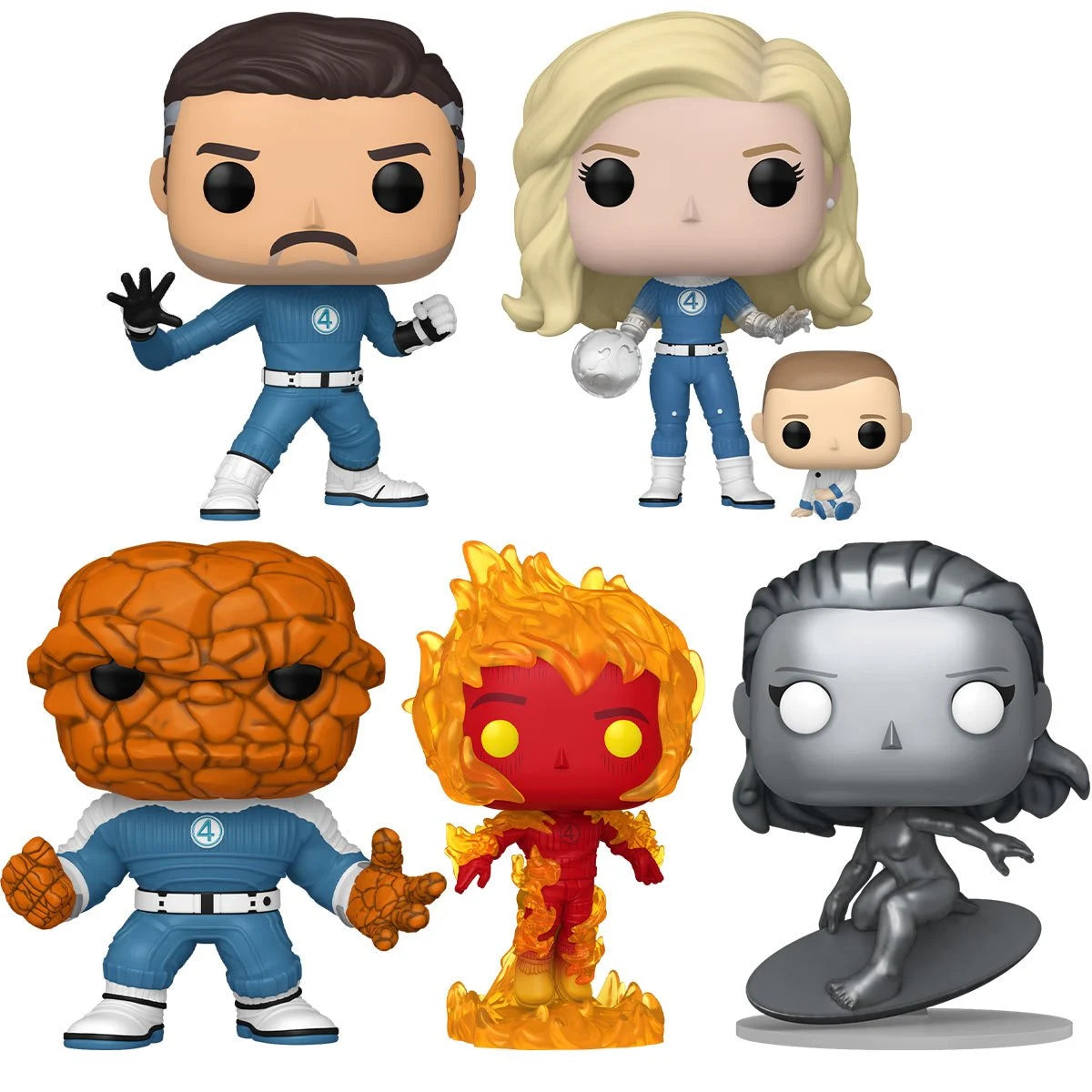 Funko Marvel - The Fantastic Four: First Steps - Complete Set of 5