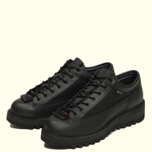 DANNER D121444 DANNER FIELD LOW BRR(10H BLACK): Danner｜ダナー