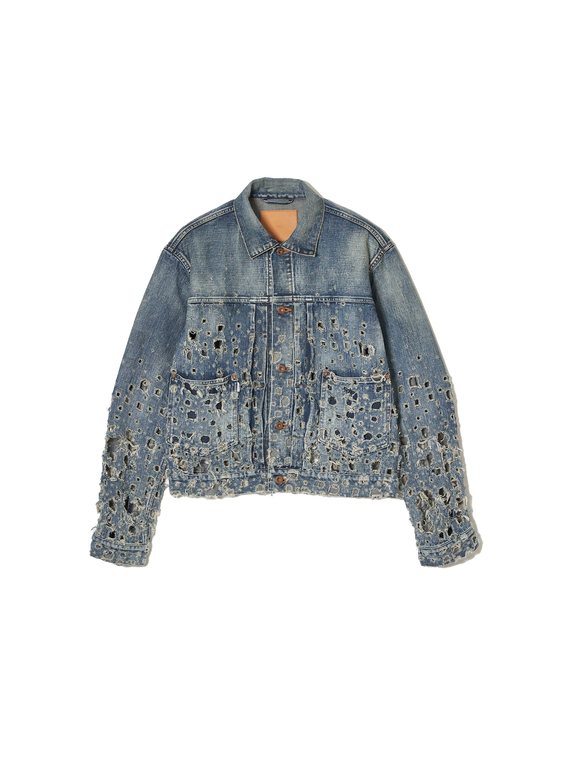 CRASHED MODERN DENIM JACKET – SUGARHILL TOKYO