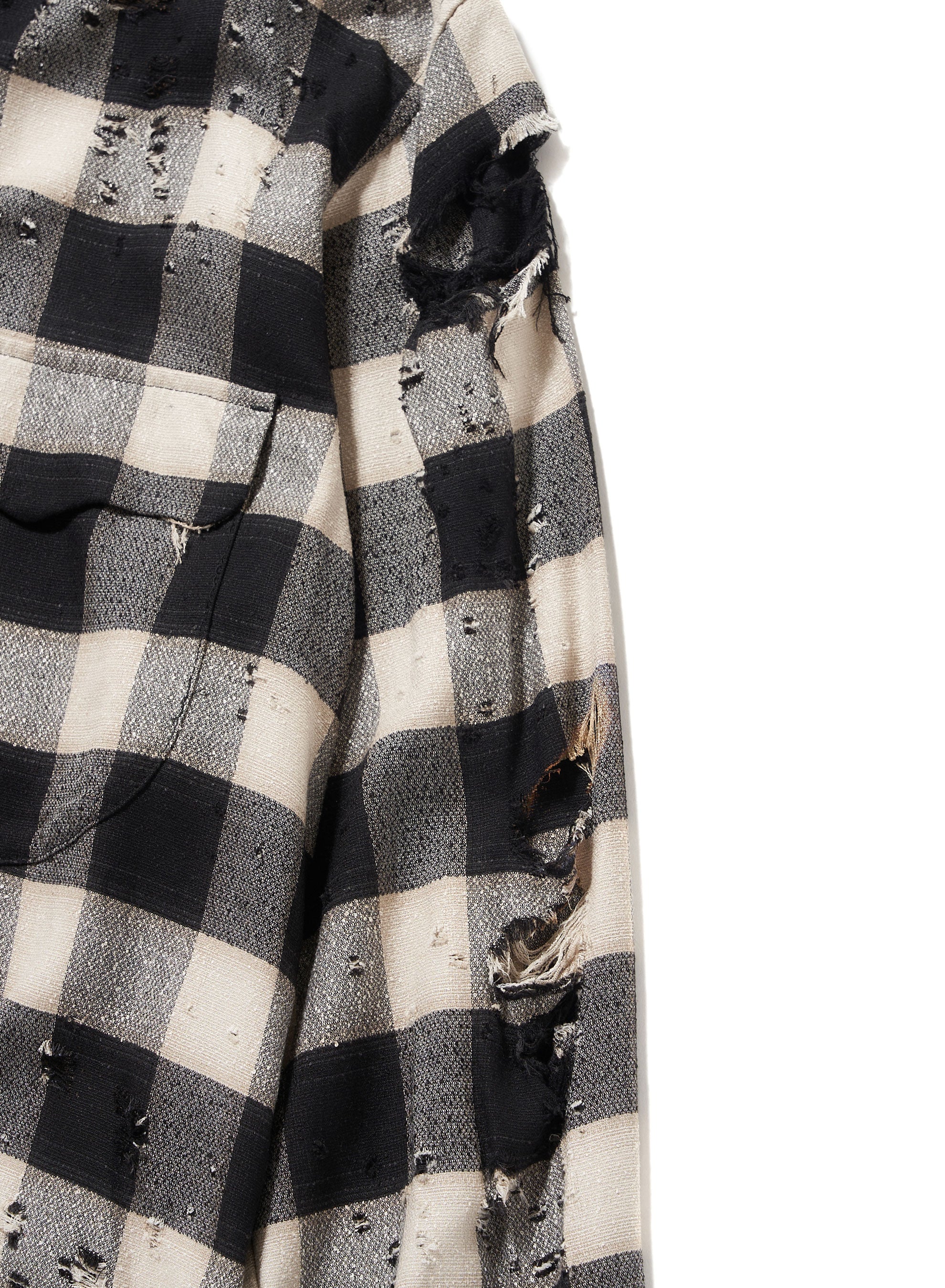 BURNT OMBRE PLAID BLOUSE – SUGARHILL TOKYO