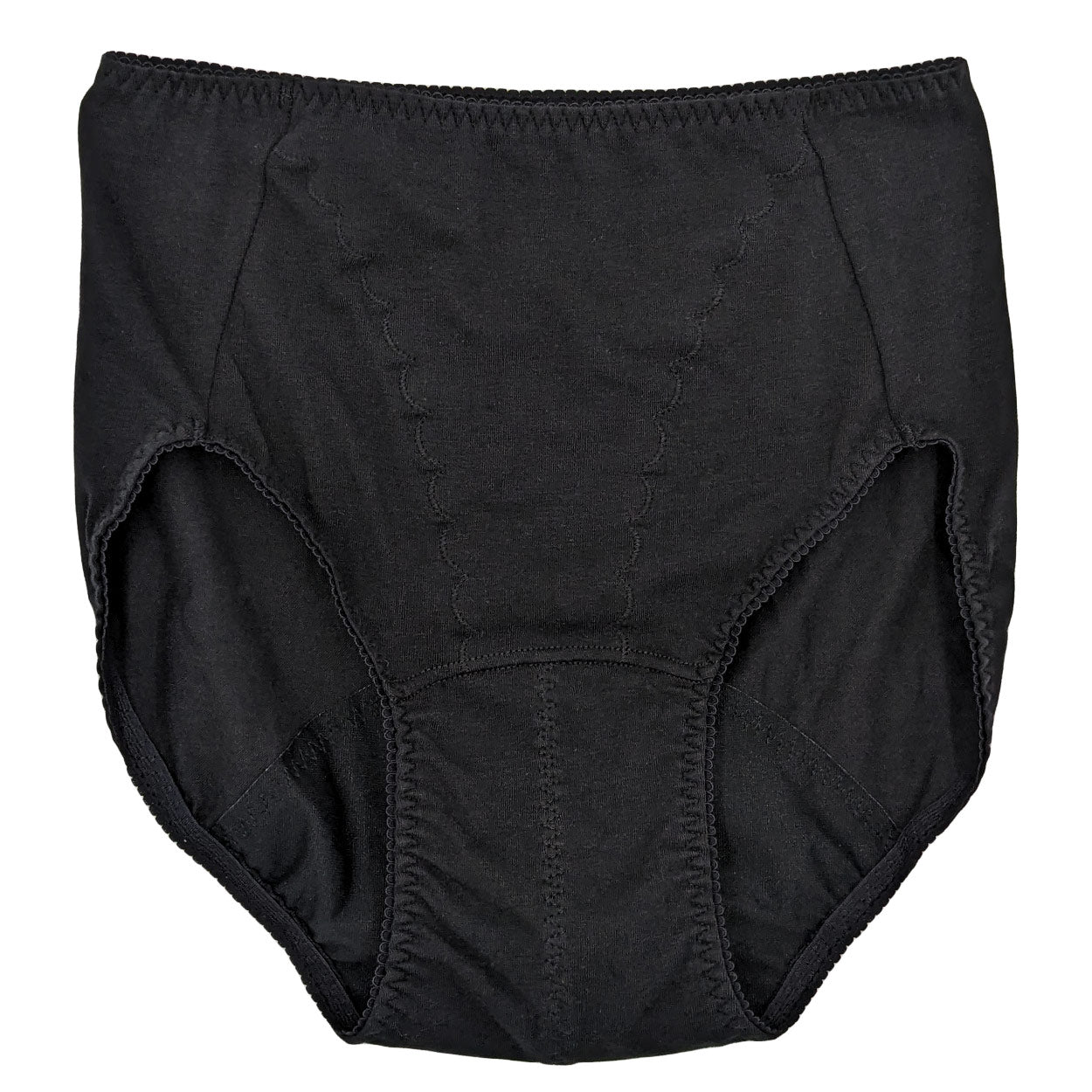 サニタリーショーツ 綿 夜用 深ばき ガードル ギャザー 羽根つき 生理