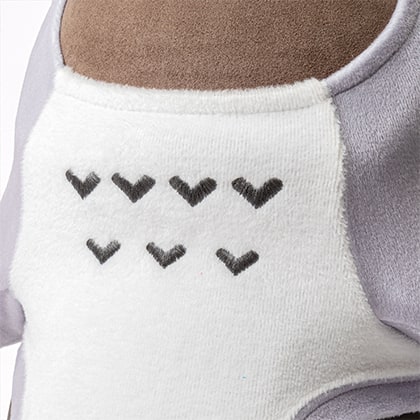 みみずくベロアカットソー(ライトグレー) | LOVOT ウェブストア