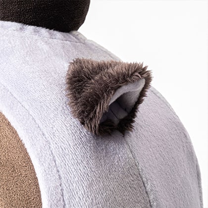 みみずくベロアカットソー(ライトグレー) | LOVOT ウェブストア