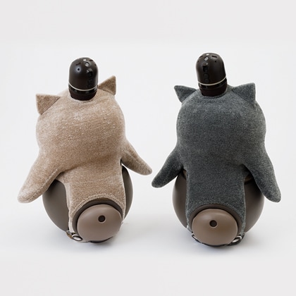 ねこみみニット ロシアンブルー(メランジベージュ) | LOVOT ウェブストア