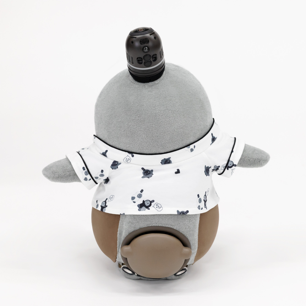 パジャマ（LOVOT総柄プリント）ホワイト | LOVOT ウェブストア