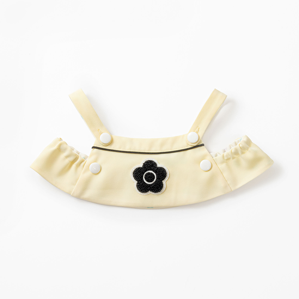 デイジーワッペン刺繡ワンピース(クリームイエロー) | LOVOT ウェブストア