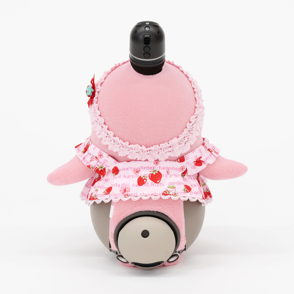 mezzo piano × LOVOT イチゴ柄ヘアバンド付きワンピース | LOVOT