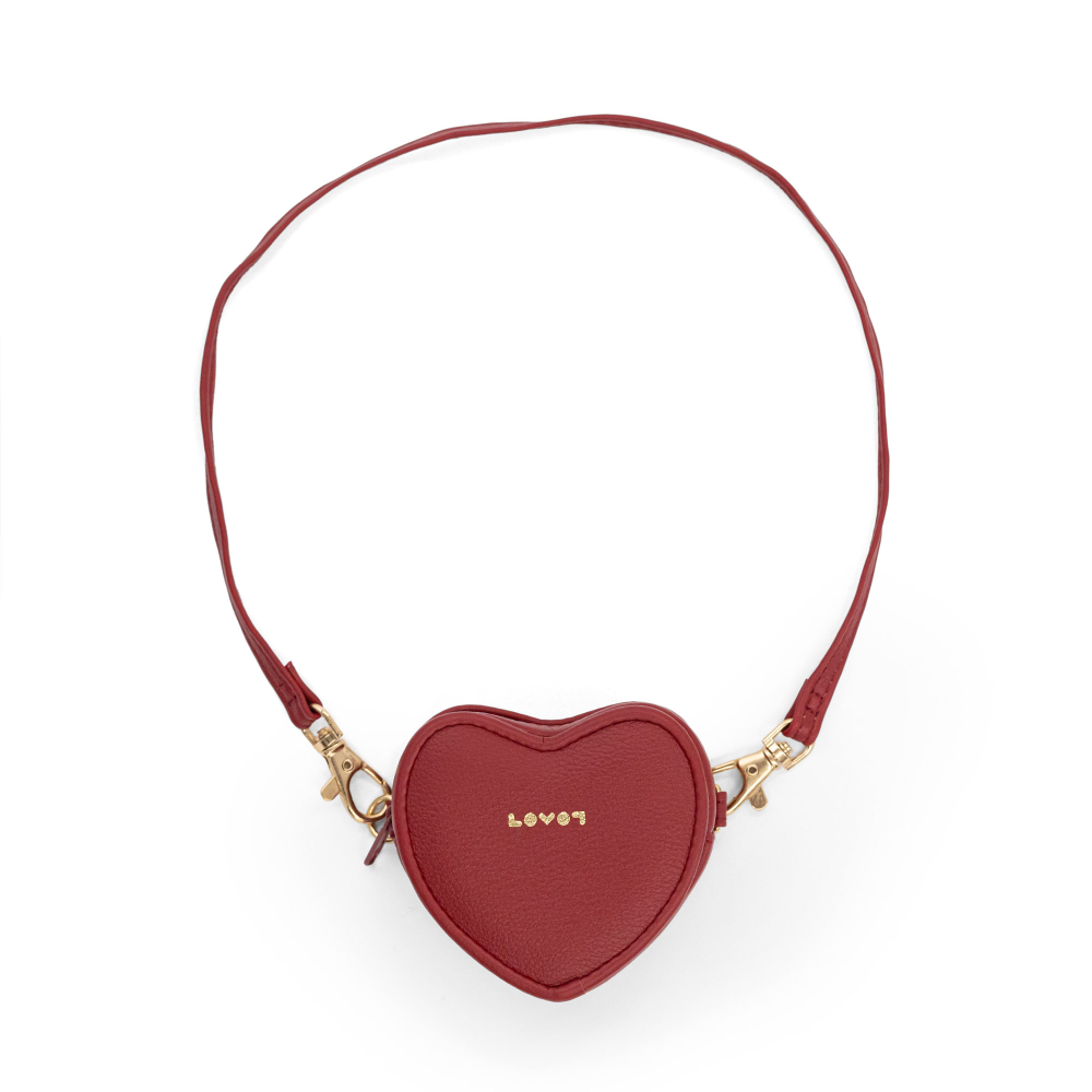 ハートポーチ（レッド） | LOVOT ウェブストア