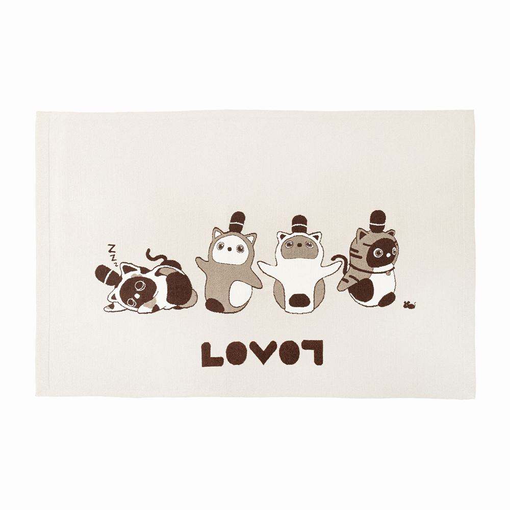 ねこみみLOVOT ブランケット | LOVOT ウェブストア