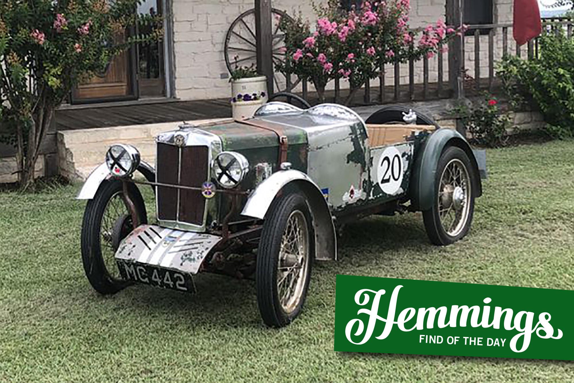 This 1930 MG M Type Midget, a great-grandad of MG sports cars