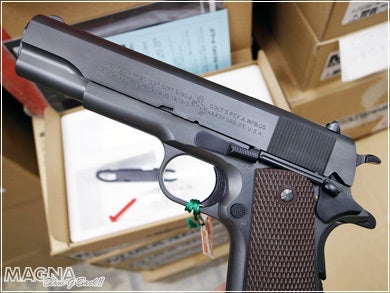 WA【コルト】ガバメント M1911A1／カーボンブラックHW」入荷！ | WA
