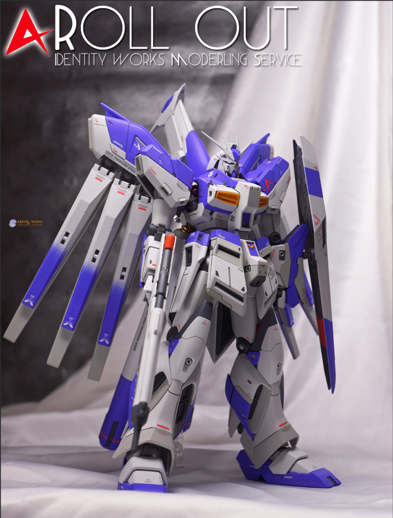 MG RX-93-ν2 Hi-νガンダム Ver.Ka 製作』 | Identity Works