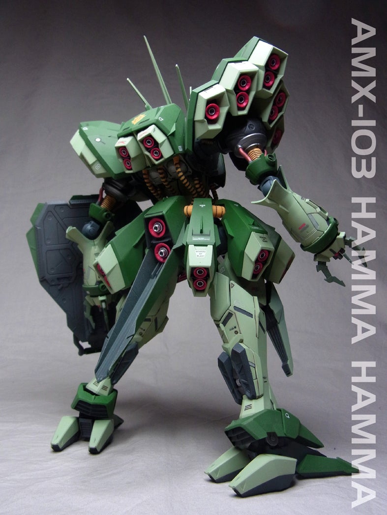 RE/100 AMX-103 ハンマ・ハンマ (機動戦士ガンダムZZ) | エリア0083