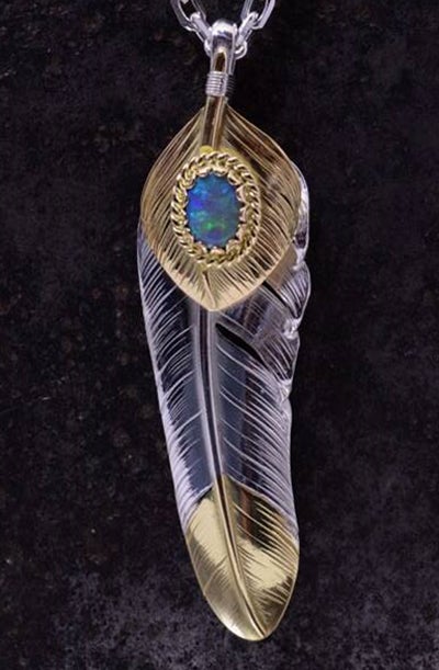 TaroWashimi/鷲見太郎 フェザーペンダント | rifu official blog