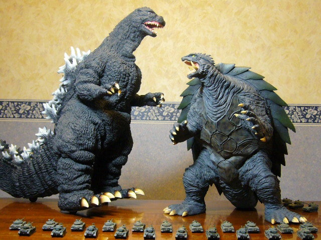 10万HIT企画高さ50Cmゴジラ対ガメラ3・酒井ゆうじ原型 | NetAudioと