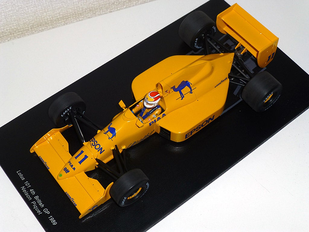 Spark 1/18 Lotus 101 Nelson Piquet British GP 19 | 今日もガツンと