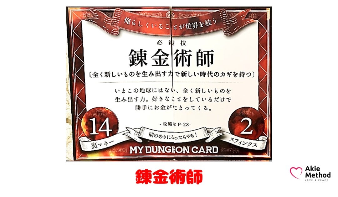 マイダンジョンカード】3分でわかる動画解説「No 2/No.14錬金術師