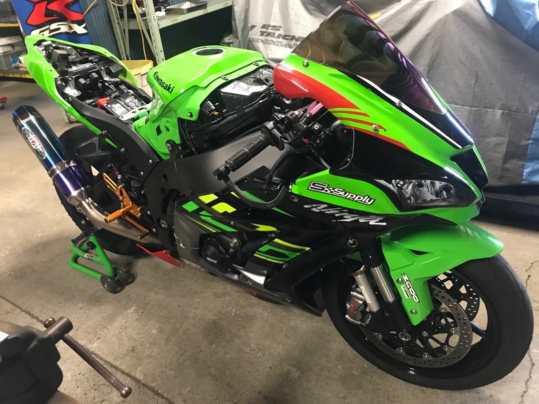 オーリンズTTXGP KA468！カワサキZX-10R！ | Sサプライのメカのブログ