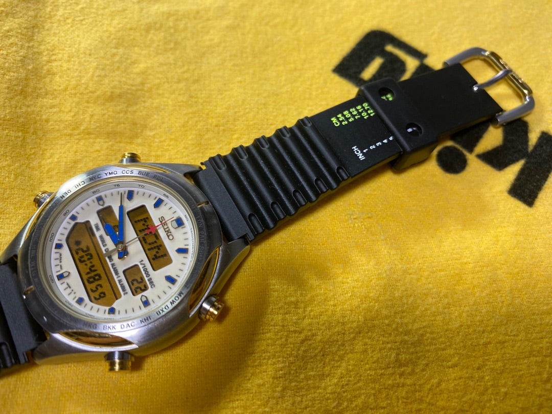 セイコーワールドタイム デジアナ H021-8040 | ぷらなの写真日記