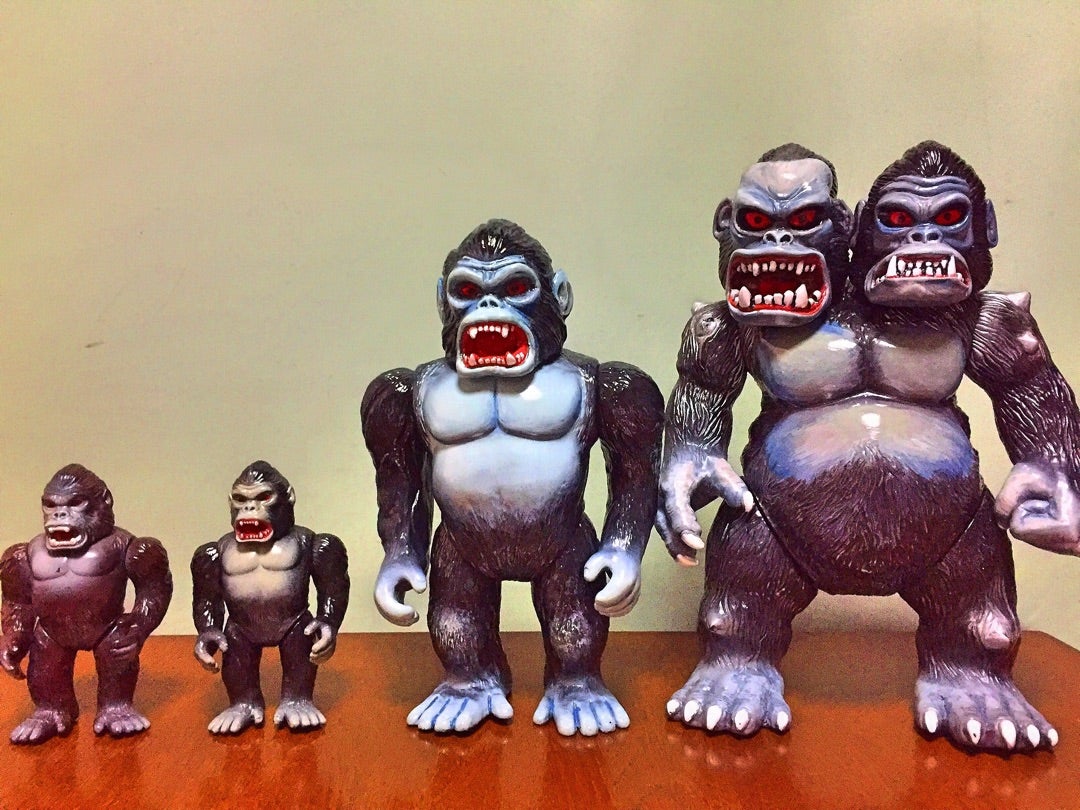 ゴリラ獣のルーツはキングゴリラ獣だった？ | 怪獣玩具とカタナと