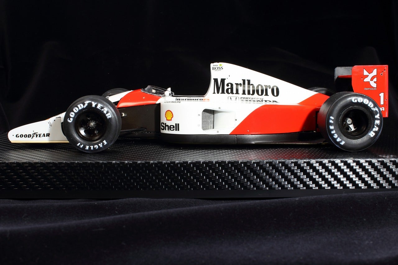 フジミ 1/20 マクラーレンホンダMP4/6 完成 | ディケイトのガンプラ