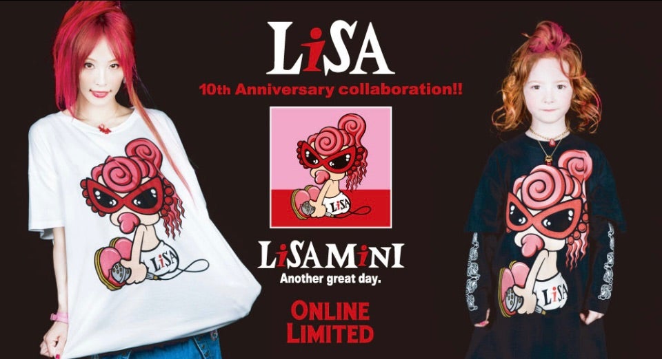 LiSA 10th Anniversary x Hysteric mini T-shirt | Diary