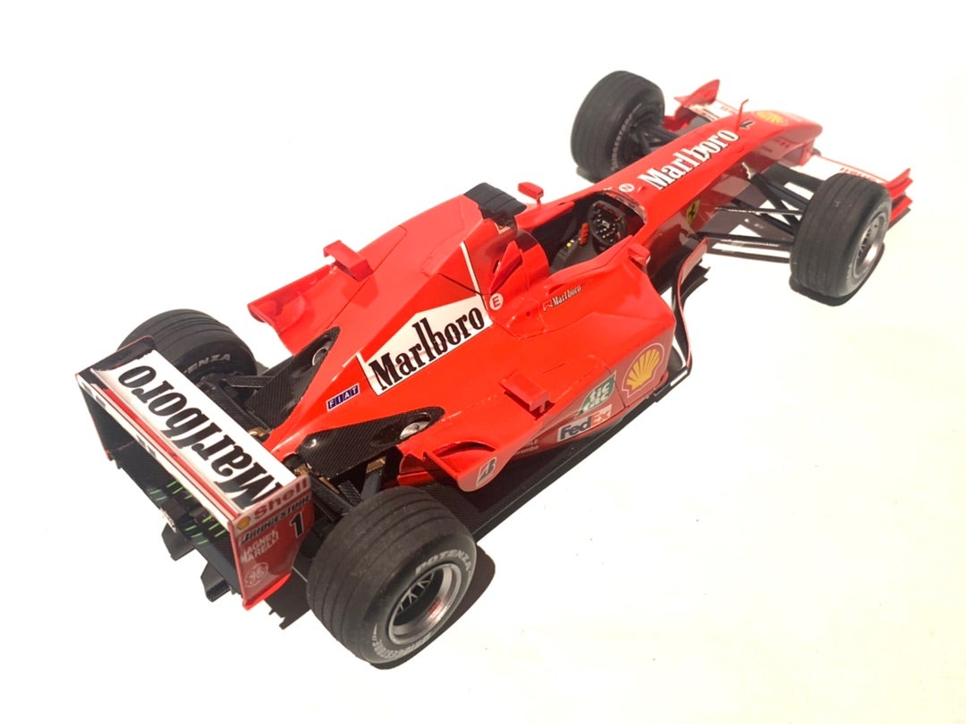 タミヤ1/20フェラーリF2001 完成 | 駆け抜ける模型生活