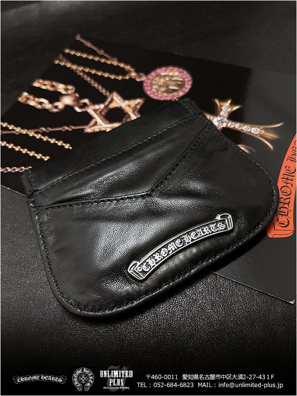 初入荷！クロムハーツ財布/スナップ バック コイン パース ブラック