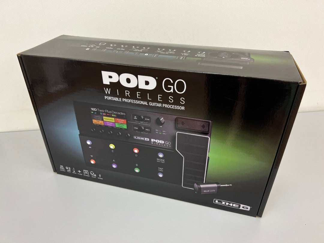 LINE6 Pod Go Wireless | MacとXPERIA、それにヤマハとベリ。