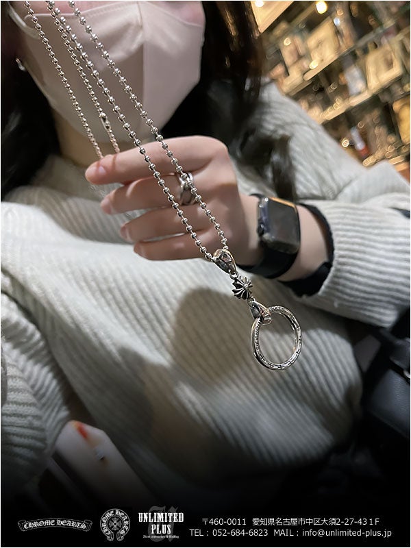 クロムハーツ アイウェア ループ CHプラス クロス チャーム NTFL ご