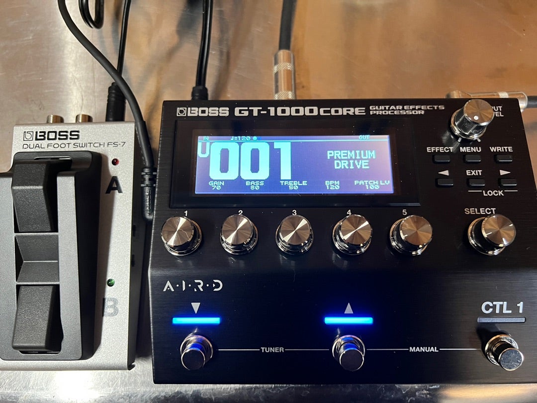 GT-1000core導入 | TMS PEDALの小言