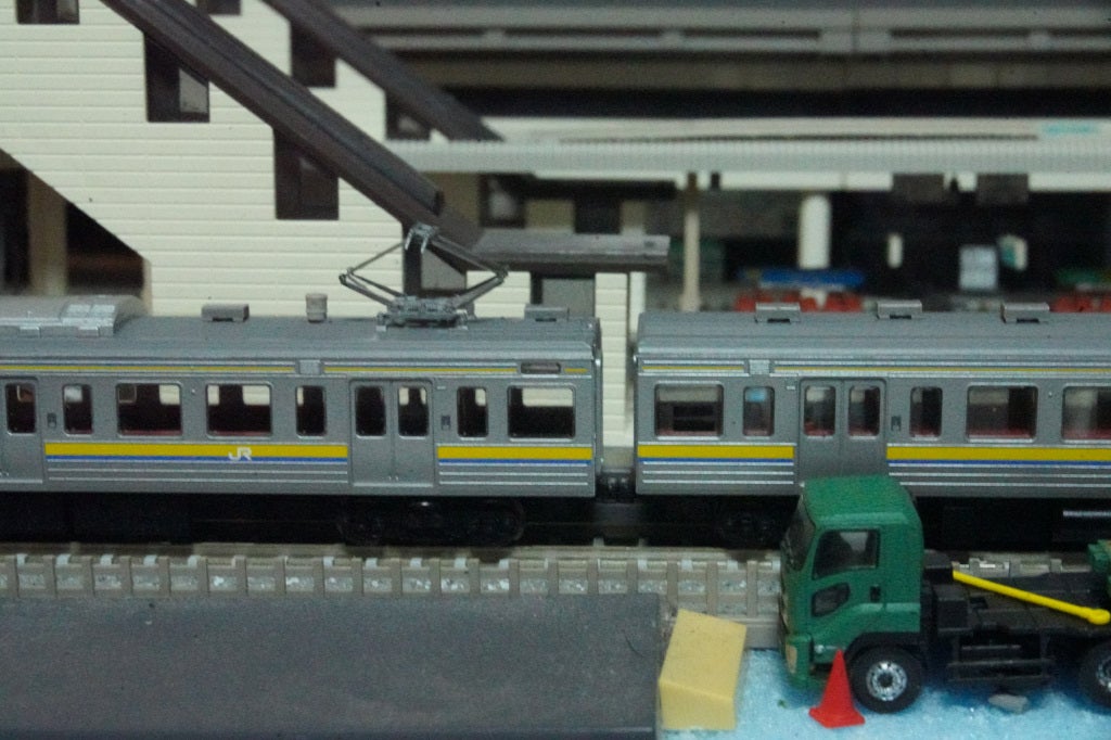 模型紹介】287 211系3000番台「房総色」後編～貫通ホロ追加、意外な