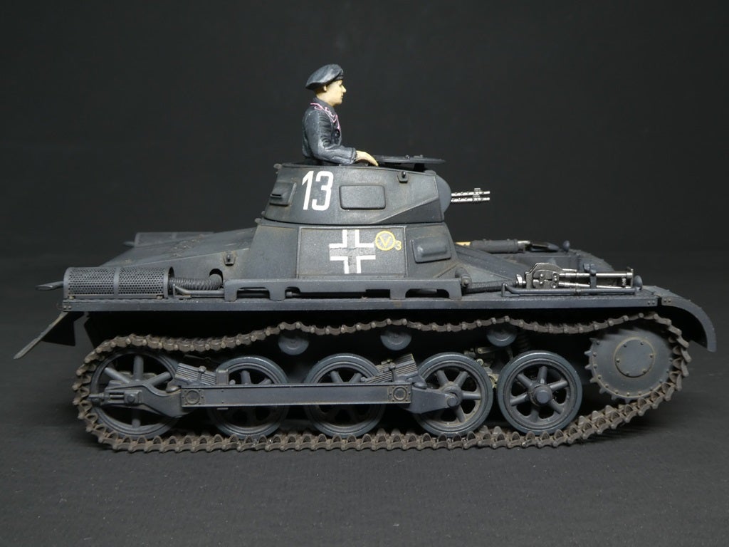トライスター 1/35 ドイツI号戦車A型（その7＜完成＞） | なおなおの