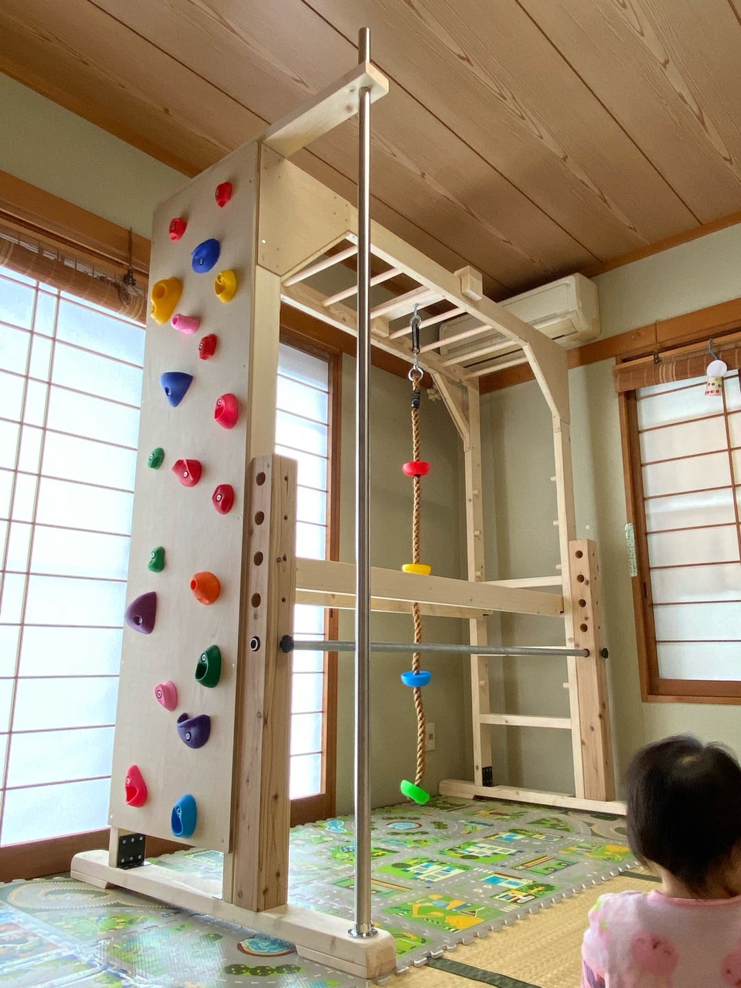 導入から1年、室内知育うんていの今。 | 知育大好きワーママのおうち
