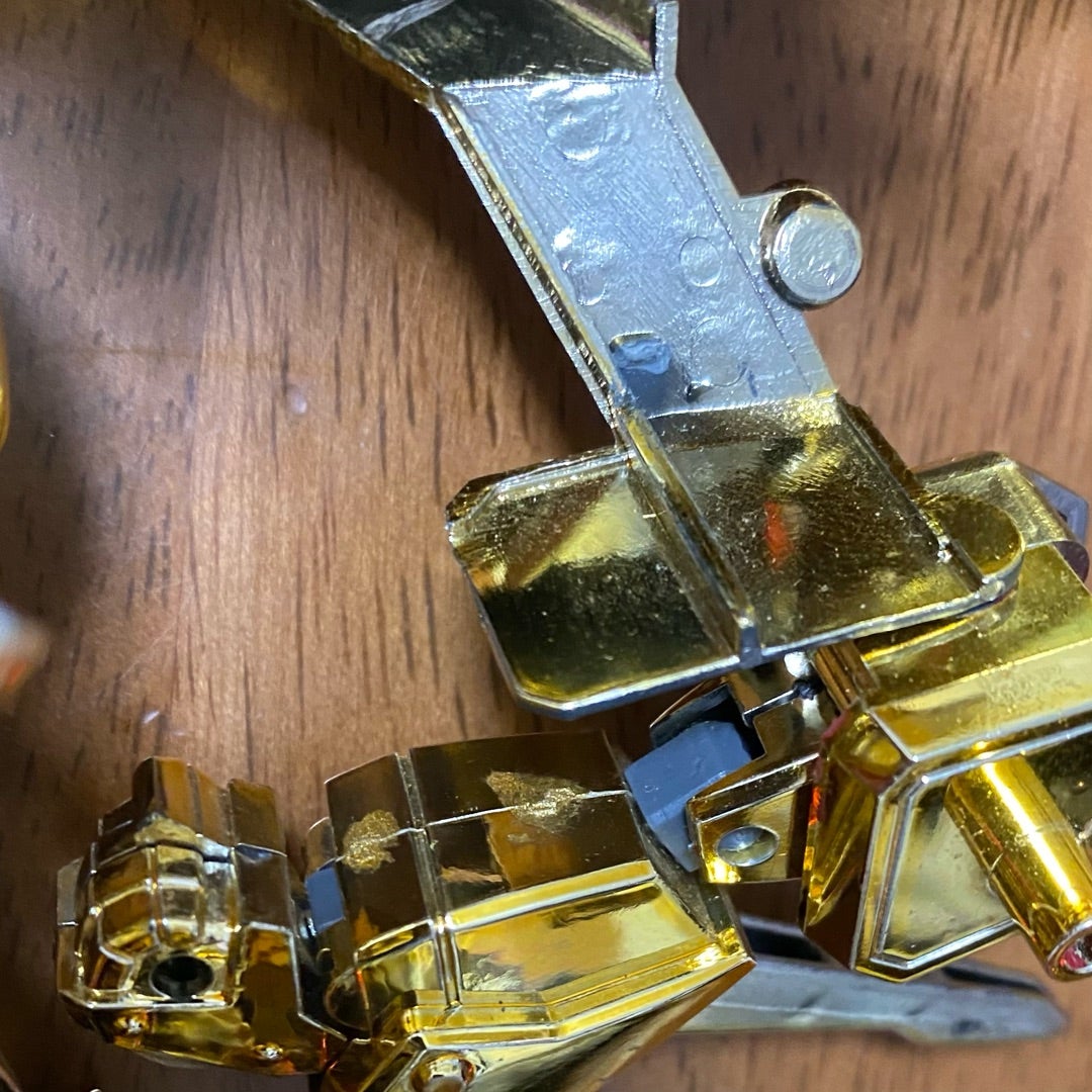 BB戦士 No.147 機動武神天鎧王 ゴールドメッキver. リペア その壱