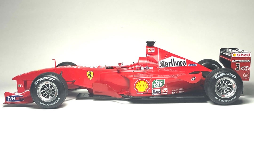 タミヤ1/20フェラーリF1-2000 完成 | 駆け抜ける模型生活