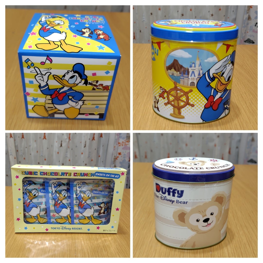 ディズニーのチョコクランチを比較してみました | ディズニーと