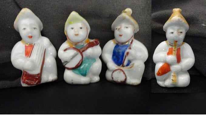 戦前の磁器人形7-①＝明治磁器玩具【童子ほか】 | アリタリアfujiのブログ