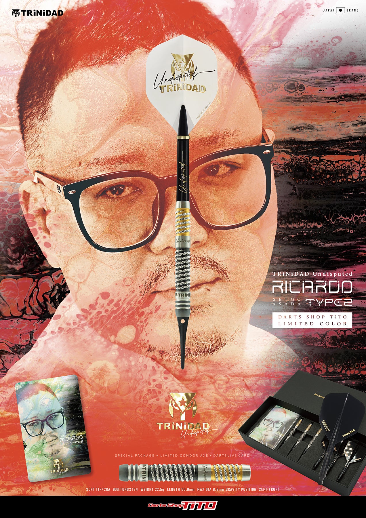 新商品詳細】浅田 斉吾 RICARDO TYPE2 TiTO LIMITED COLOR | TRiNiDAD