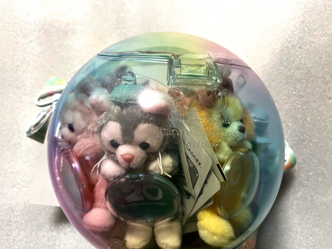 すごいー！ぴったり入ったー♡ダッフィーのポップコーンバケットと