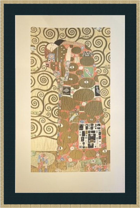 グスタフ クリムト「抱擁」のご紹介です♪ | あぐすのブログ