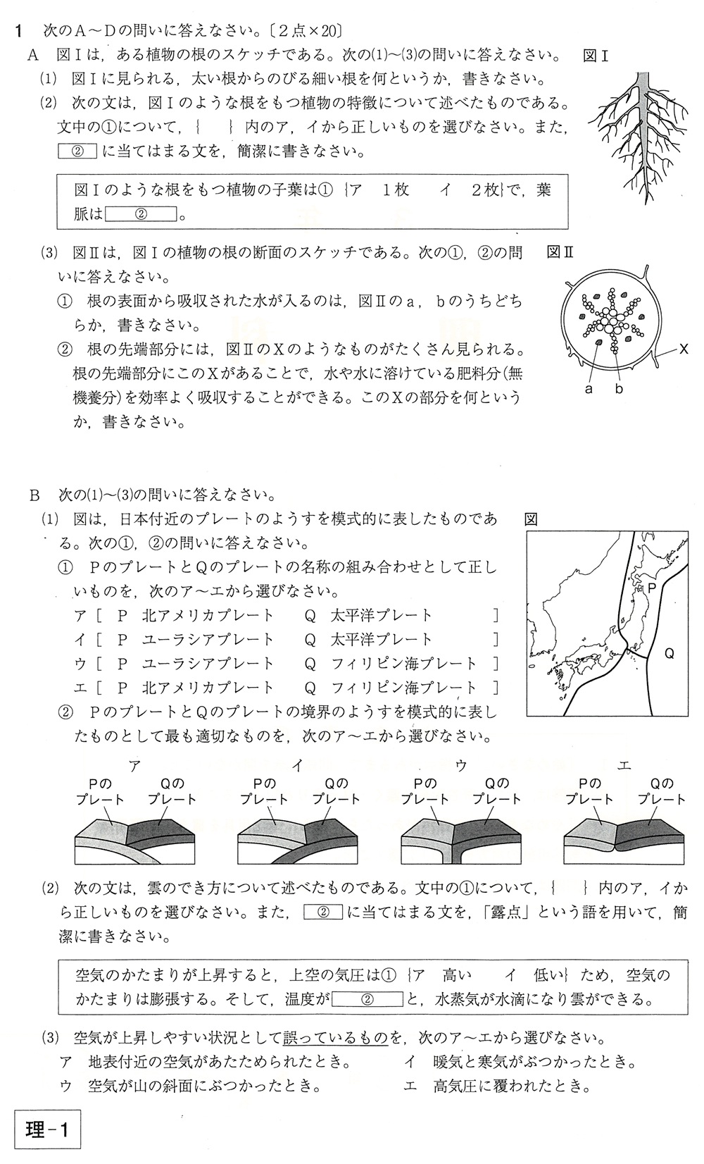 中学3年理科】令和7年度第4回実力テスト⛩プチ解説⛩ | 赤城❤︎.*