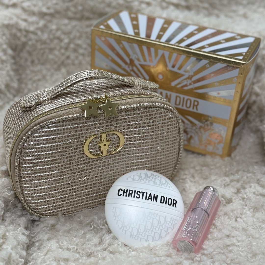 ノベルティ【DIORクリスマスコフレ2025】限定ホリデーディオールポーチ
