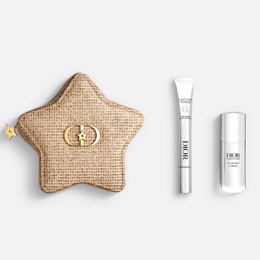 DIORクリスマスコフレ2025！ディオールスターポーチとカプチュール