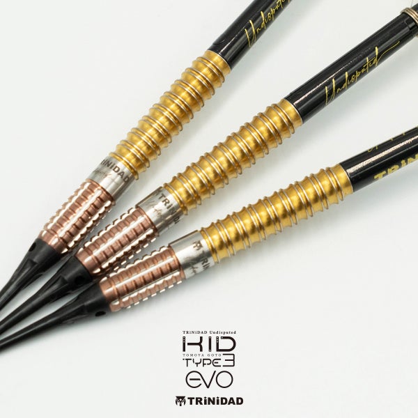 12/6 新商品】TRiNiDAD Undisputed KID3 EVO /後藤智弥選手 | ダーツ