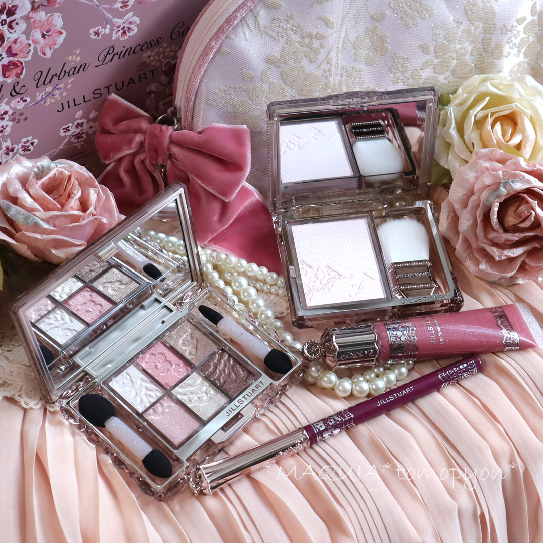 ジルスチュアート❤クリスマスコフレ2019❤スウォッチ＆メイク