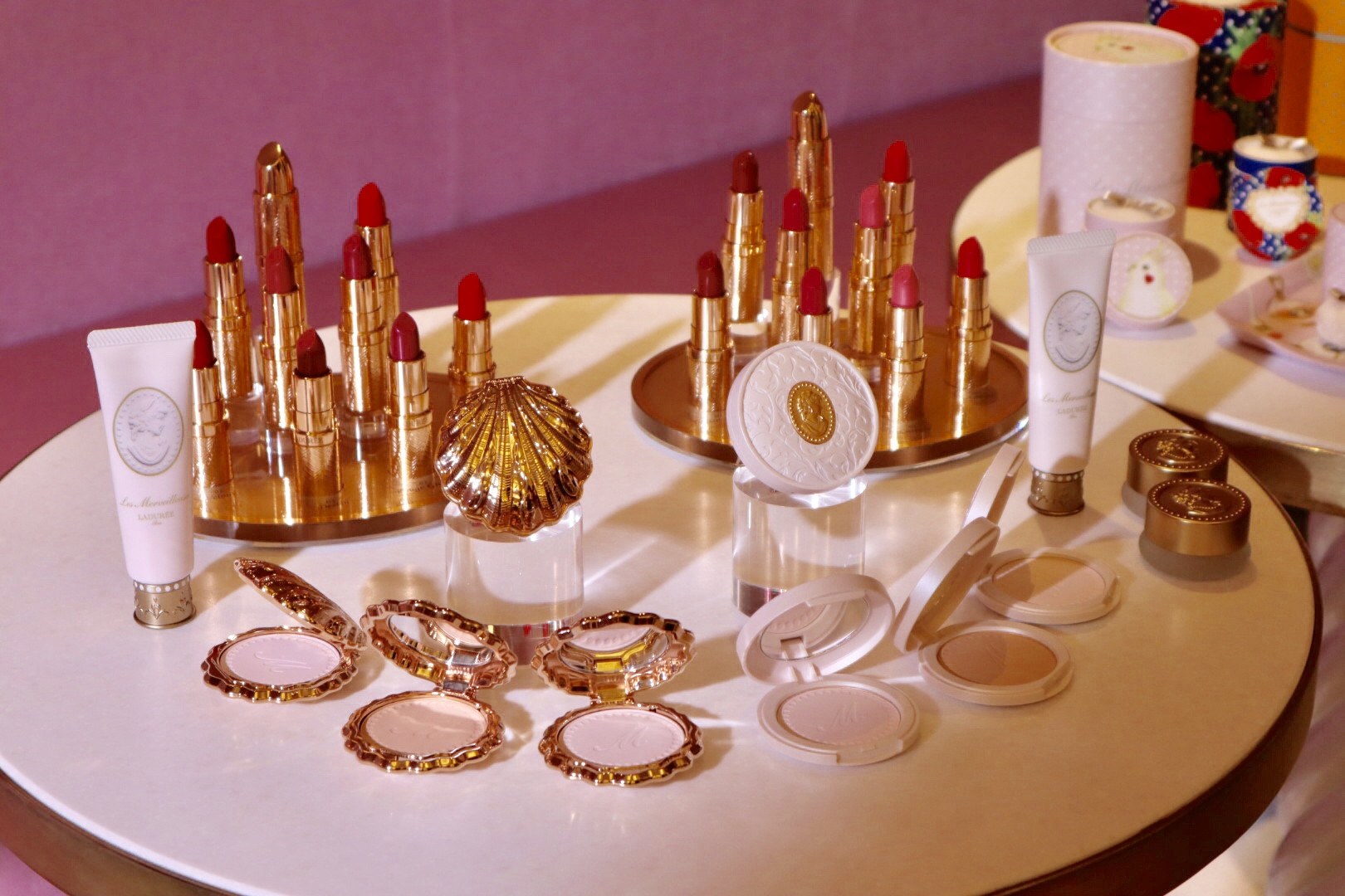 レ・メルヴェイユーズ ラデュレの新作コスメイベント！神崎恵さんの