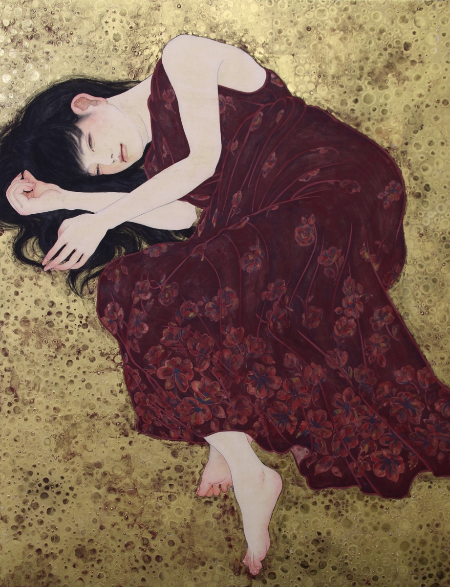 透明感に満ちた絵を描く、澄んだ瞳の日本画家－田口由花 - ミトグラフ